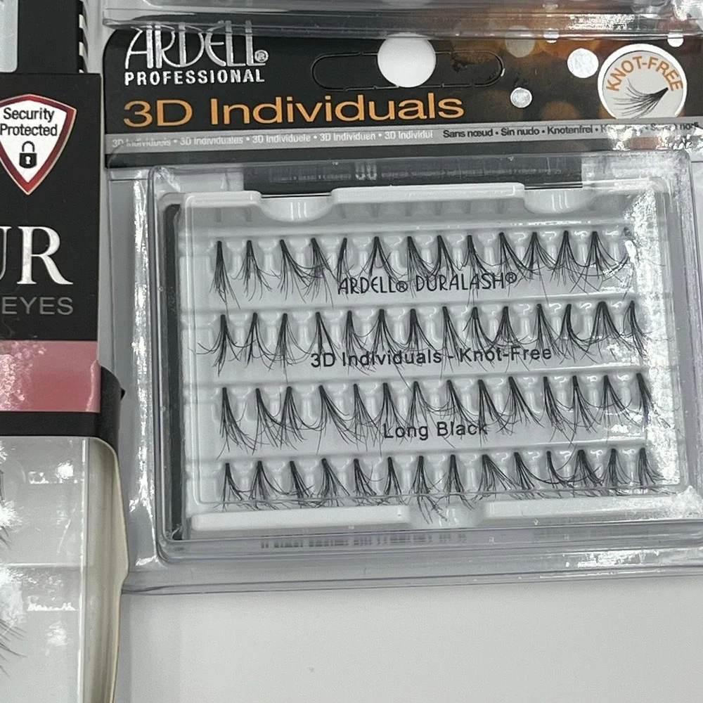 Ardell Professional False Eyelash Lot Lash Contour Remy Studio Effect Individual